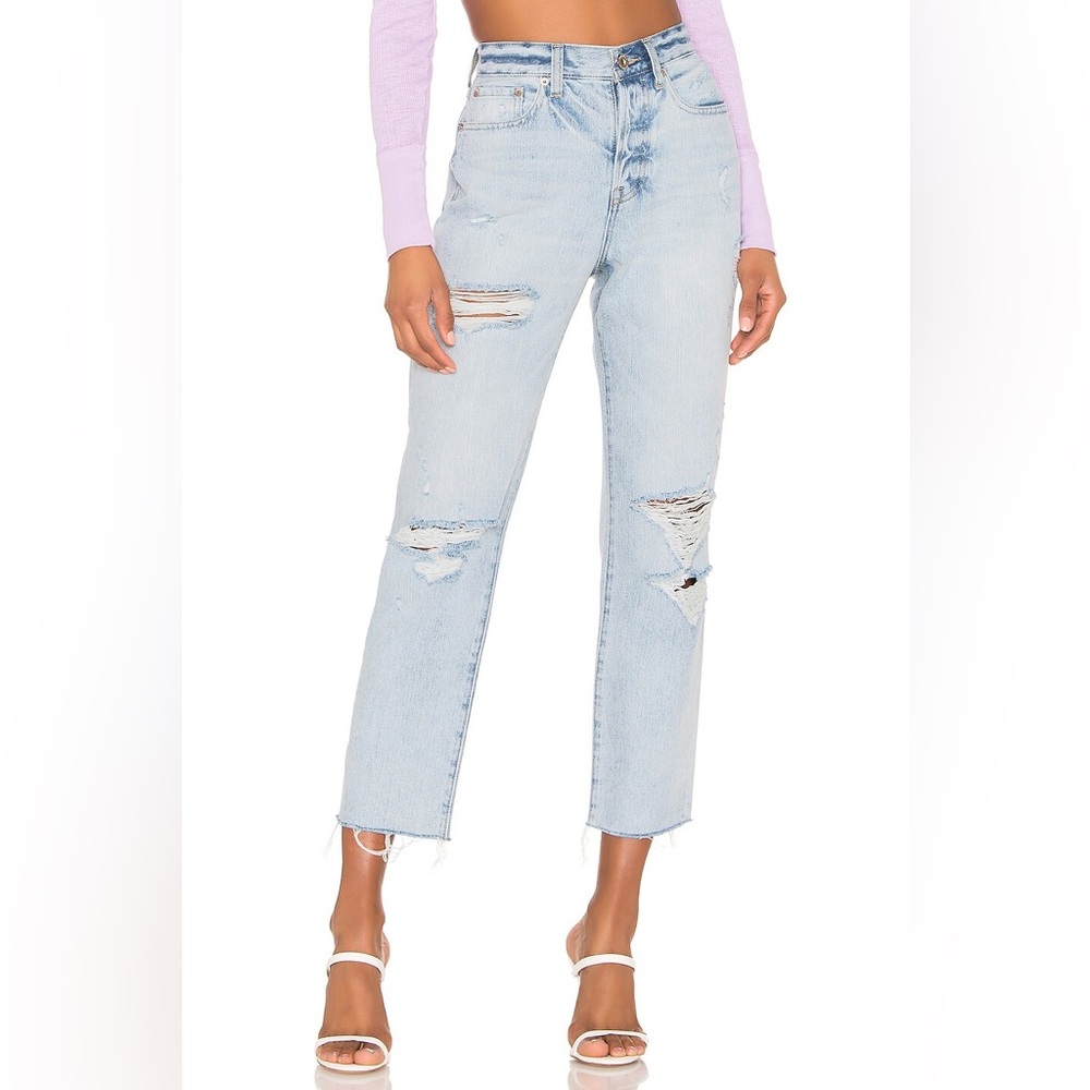 Pistola Charlie High-Rise Straight Leg Jean